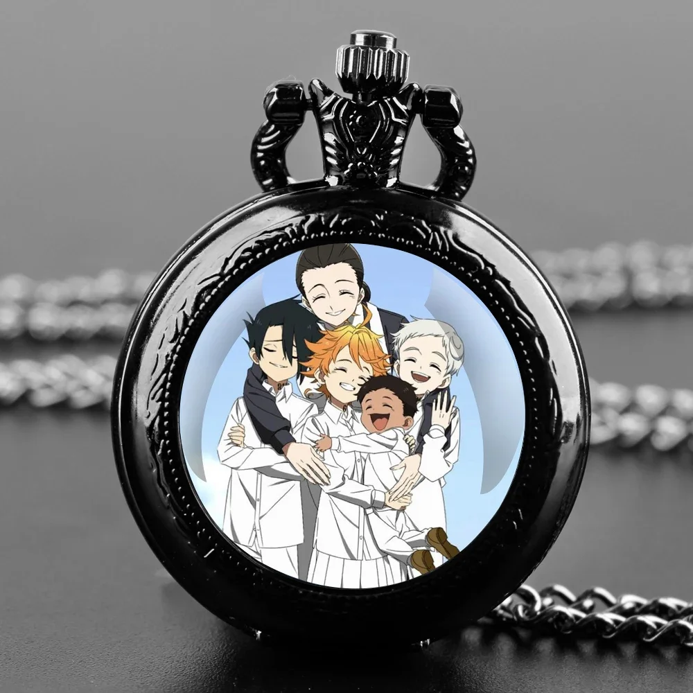 ساعة الجيب نيفرلاند الموعودة خمر أزياء بنين بنات العربية الرقمية الهاتفي قلادة قلادة ساعة رائعة هدية Relógio