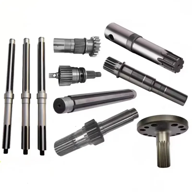 Best Seller Custom Stainless Steel Shaft CNC Machining Wear Resistant High-Cost-Effectiveness Spline Shaft Multiple