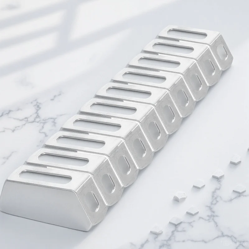 

10pcs L-Shaped Corner Brackets Heavy Duty Metal Shelf Support For Wood Cabinets Shelves Wardrobes Furniture Right Angle Bracket