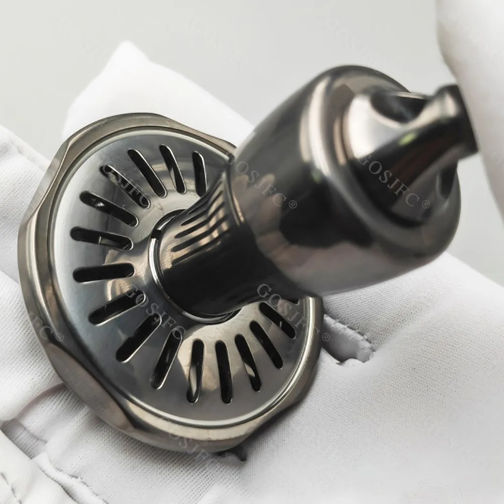 Fidget Spinner en forme de champignon mécanique, liaison noire, ornement de bureau, jouet anti-Stress EDC
