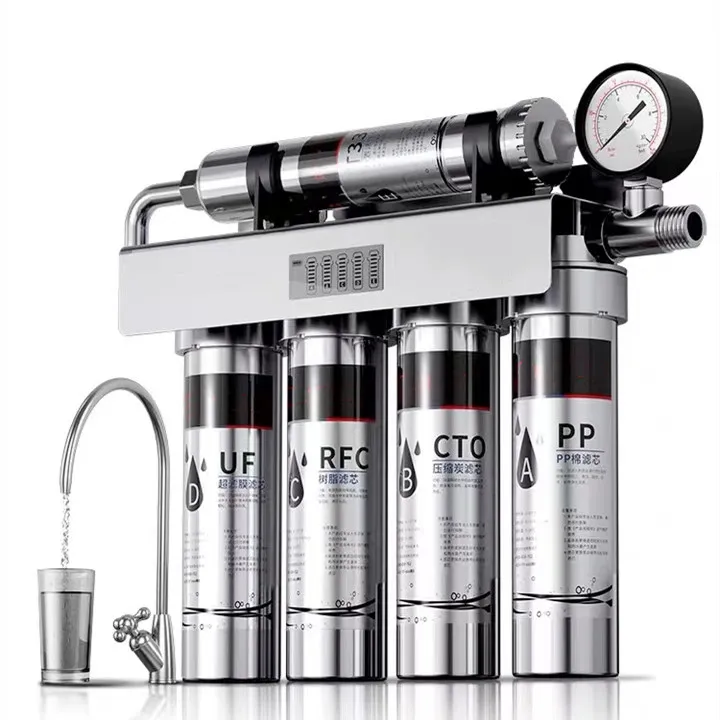 

Кухонный фильтр для воды: ручной бытовой ультрафильтрационный очиститель из нержавеющей стали 304 для кухни и морской воды, для дома