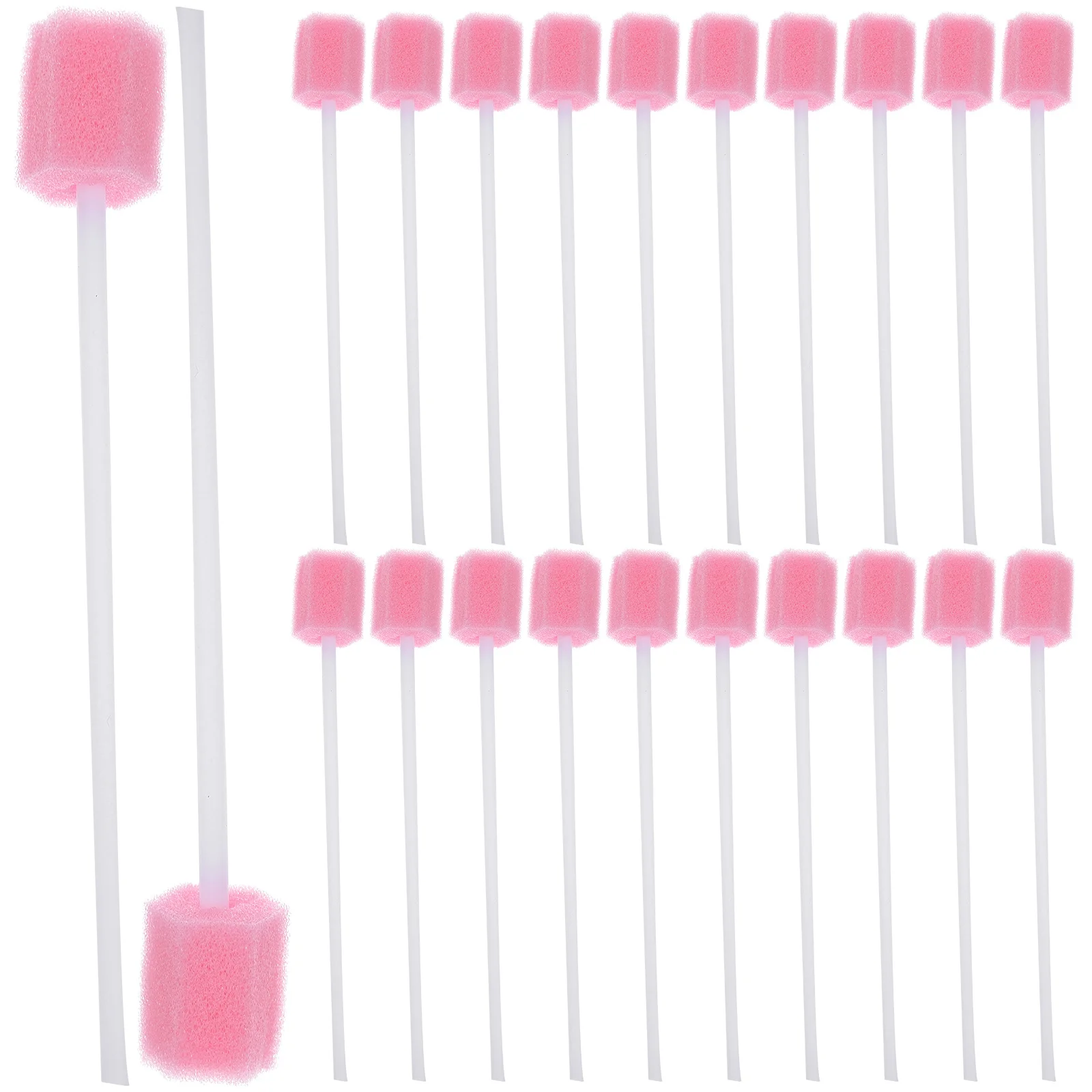 

Disposable Oral Care Sponge Swab Tooth Cleaning Baby Tooth Brushs Care Sponge Swab Tooth (Pink) Isopropylic Water sticks