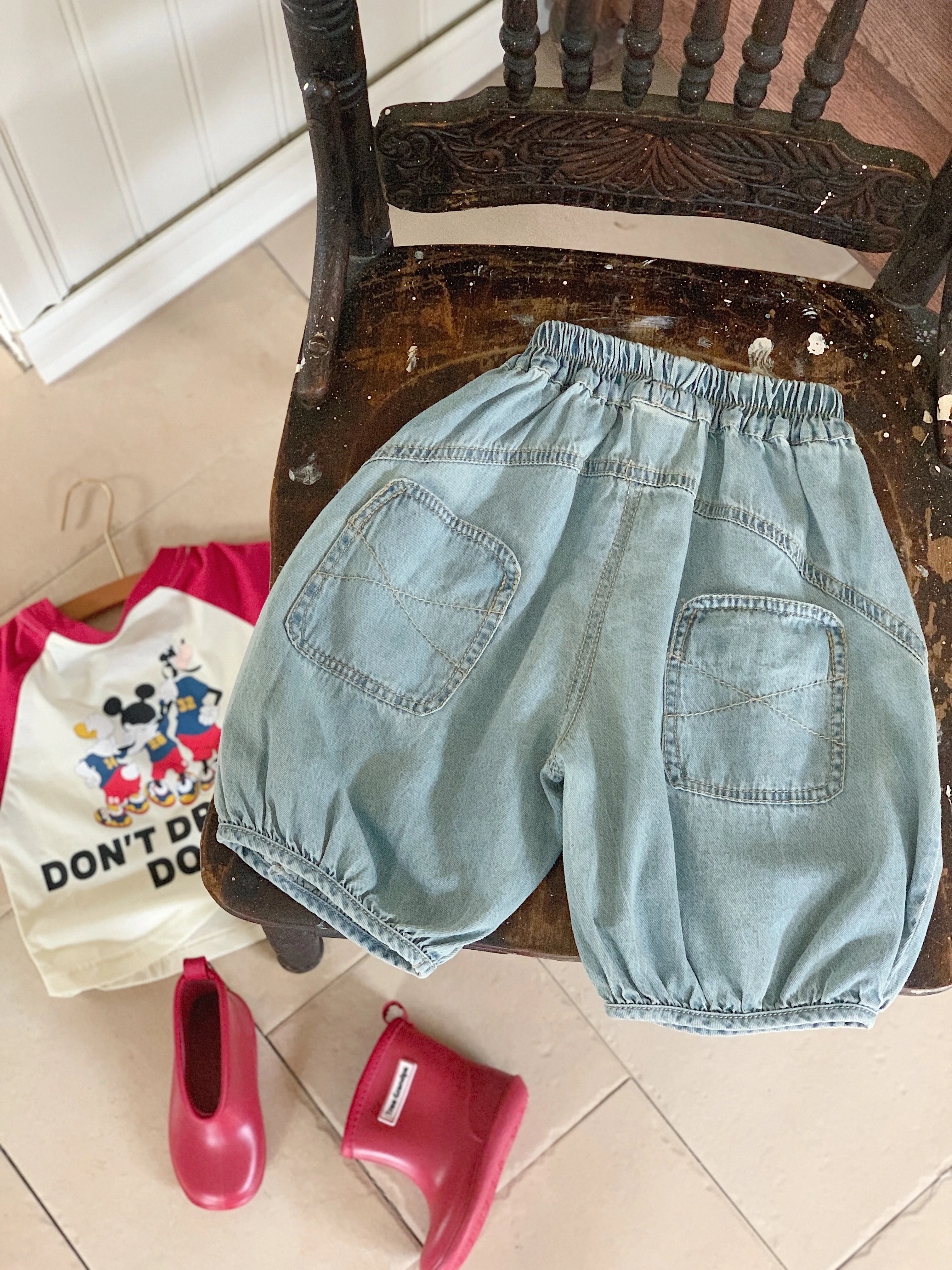 Children's shorts 2024 with ad - Baby Products Ads ulasan dan harga