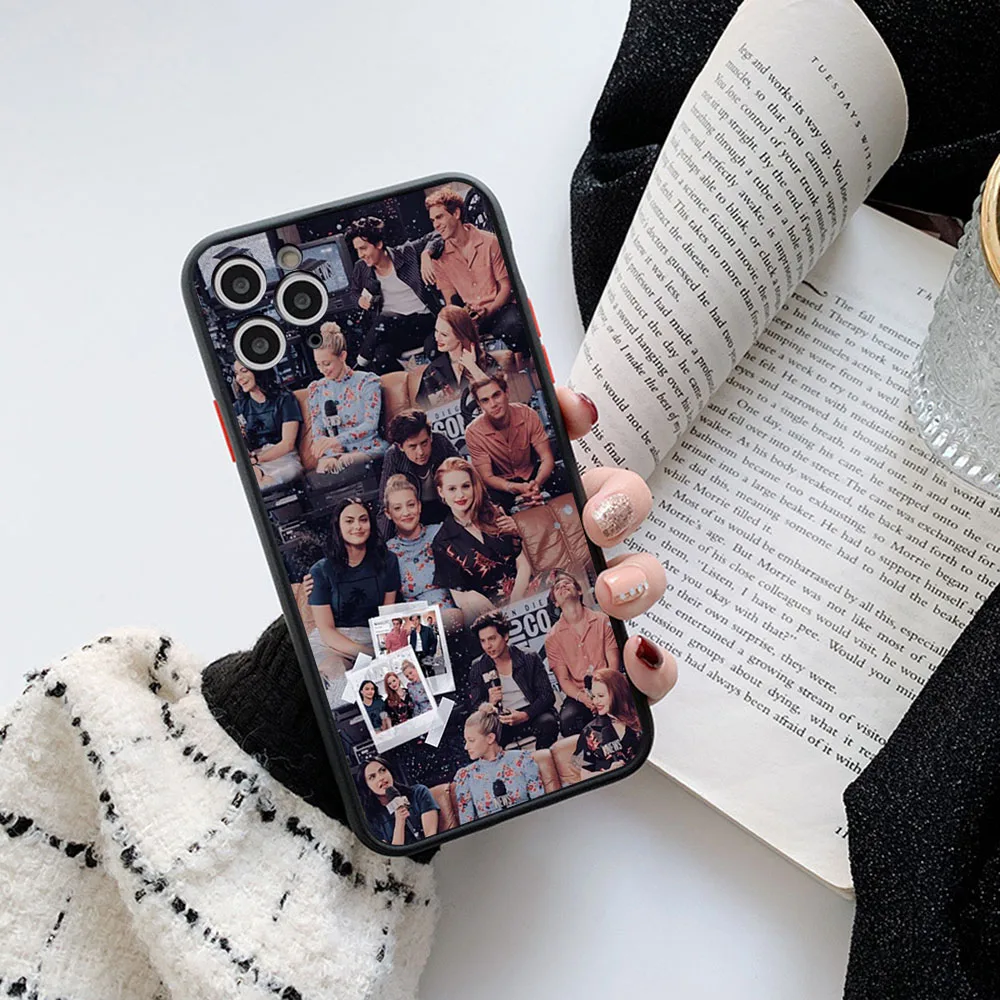 Phone Case For iPhone 14 13 12 Mini 11 15 Pro XS Max X XR SE 7 8 6S 6 Plus Riverdale Serpents Translucent Matte Soft Back Cover