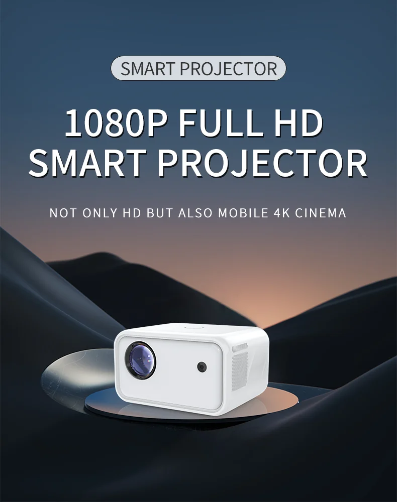 ZXY Factory Mini Video Led Projector 4k CY900 1080p Smart Android
