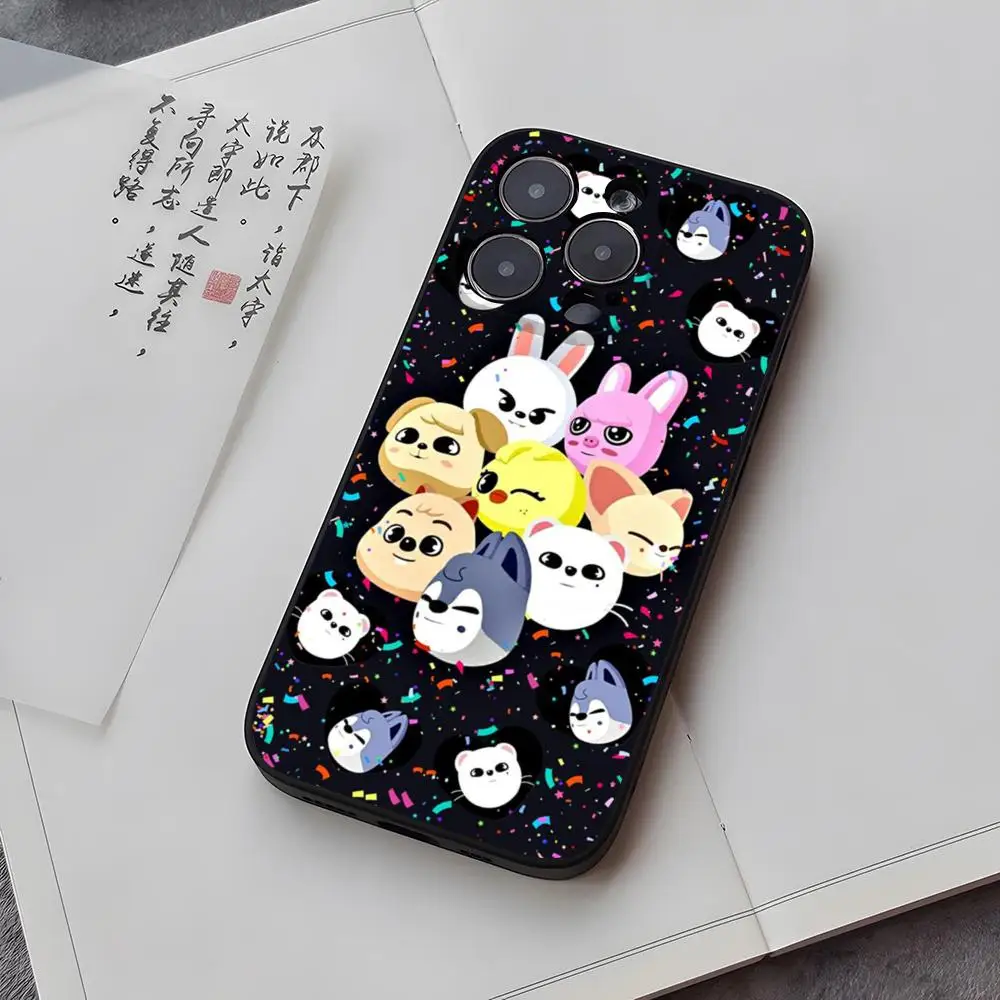 S-Strays K-POP Kpop Kid Phone Case Funda for iphone 14 13 16 11 15ProMax 12 Pro Max Mini Xr Xs X 7 Plus Covers