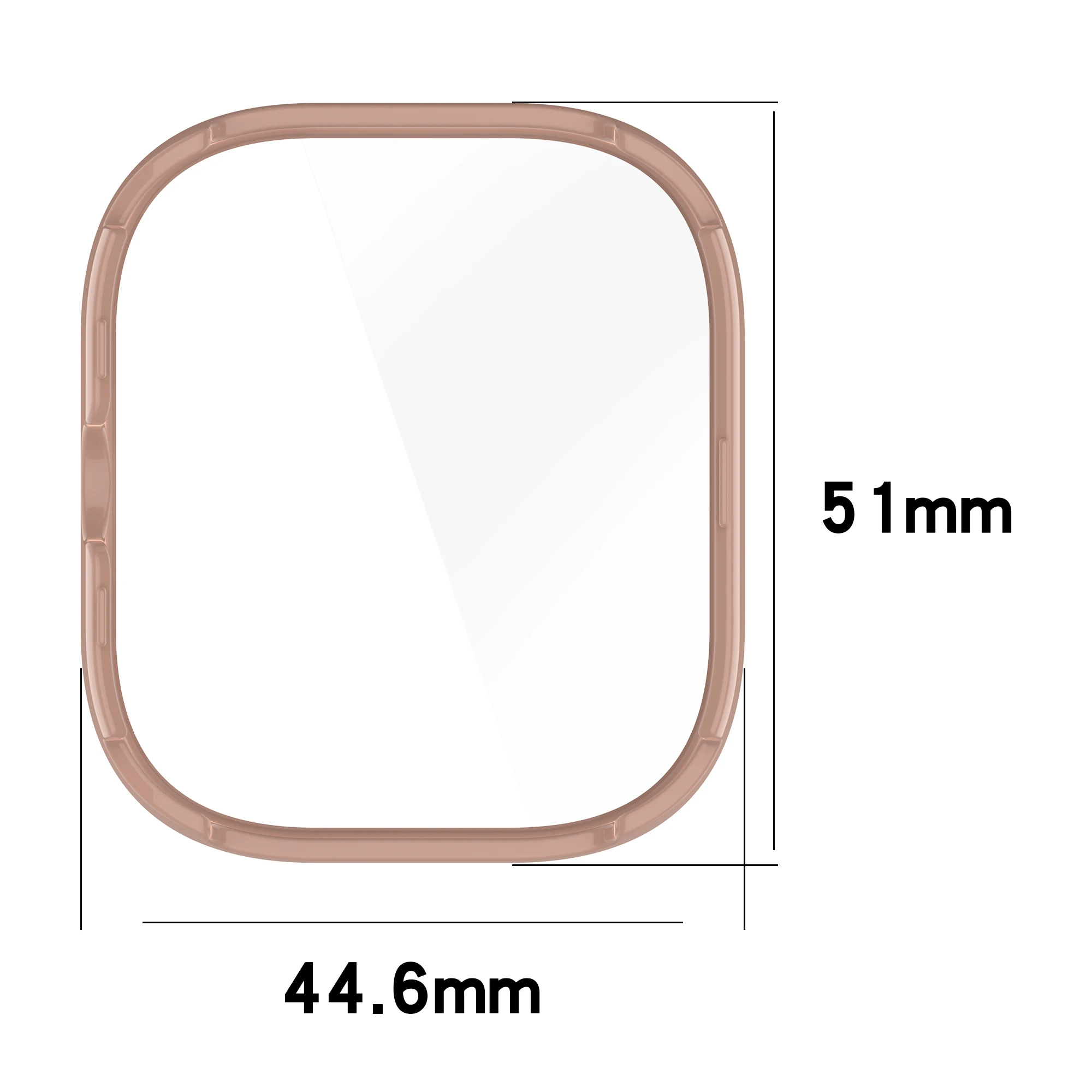 Tempered Glass Case For Redmi Watch 5,Screen Protective Cover Anti-scratch Protector Shell Bumper For Redmi Watch 5 Accessories