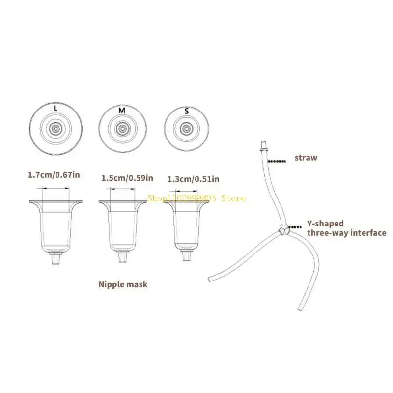 Estrattore per capezzoli affondati Correttore elettrico per capezzoli piatti o invertiti per donne 9 marce capezzolo ricaricabile J0MF