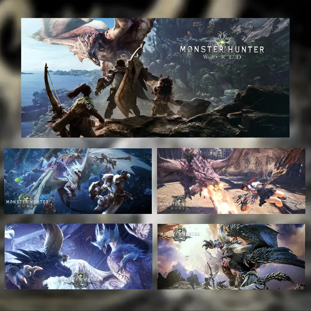 mouse-pad-grande-e-grosso-m-monster-hunter-world-com-bordas-costuradas-para-jogos-de-pc