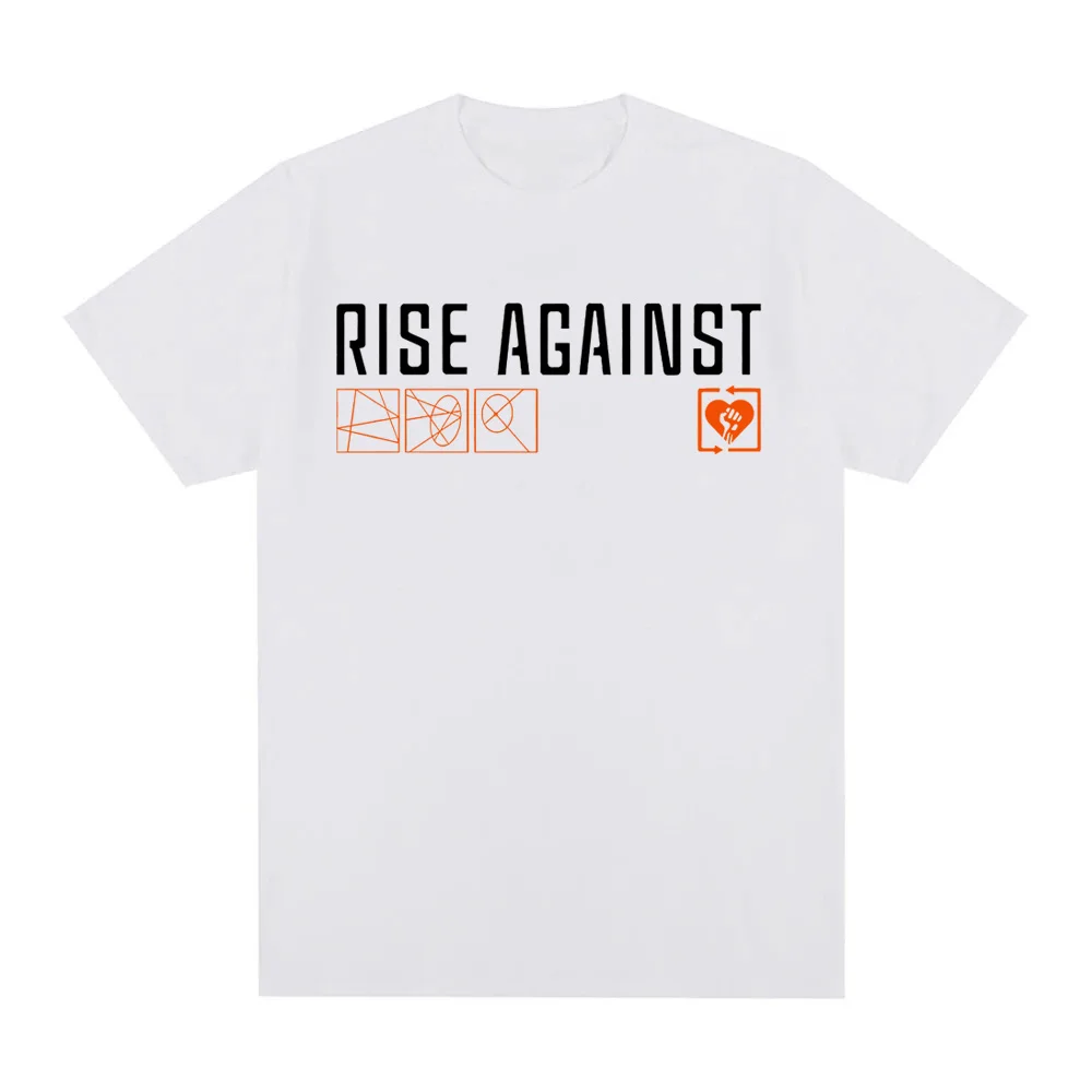 Rise Against Ricochet 2025 newSummer T-shirt Doublesided Printing Grunge Tee-shirt Pop Fashion Tshirt Ropa Hombre Gothic Clothes