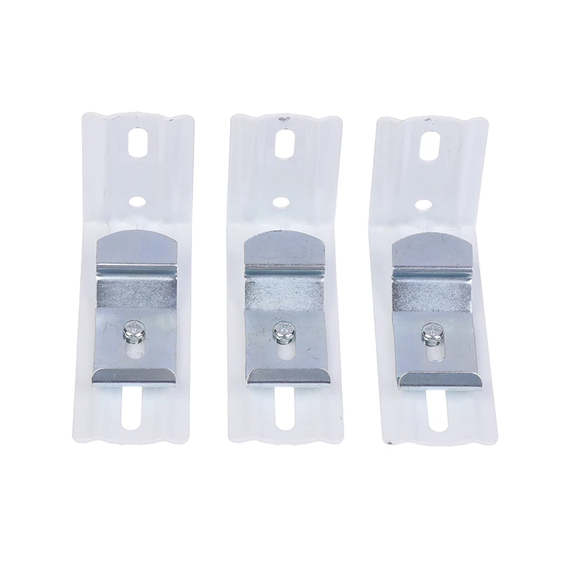 1/2Pcs 3 Inch Vertical Blind Bracket Clips Metal Roller Shutter Pull Curtain Fixing Mounting Holder Installation Accessories
