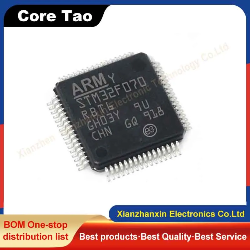 

1~5PCS/LOT STM32F070 STM32F070RBT6 LQFP64 Micro controller