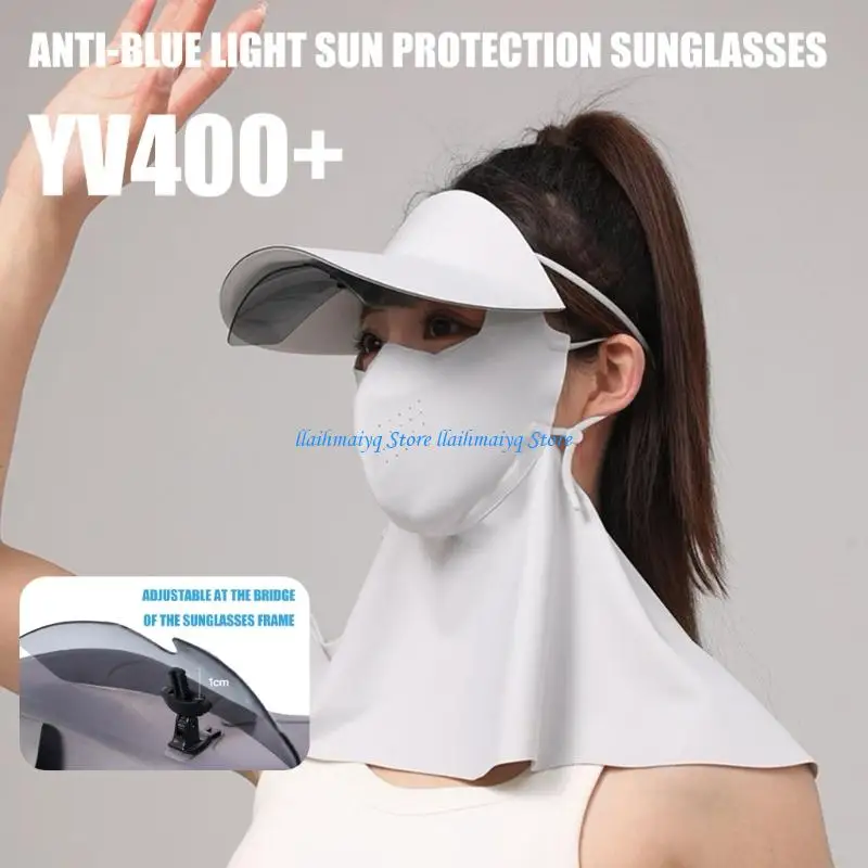 573B Women's Defense Face Neck Wrap Sunglasses For Cycling, Beach Holidays, And More Outdoor Sports Sun