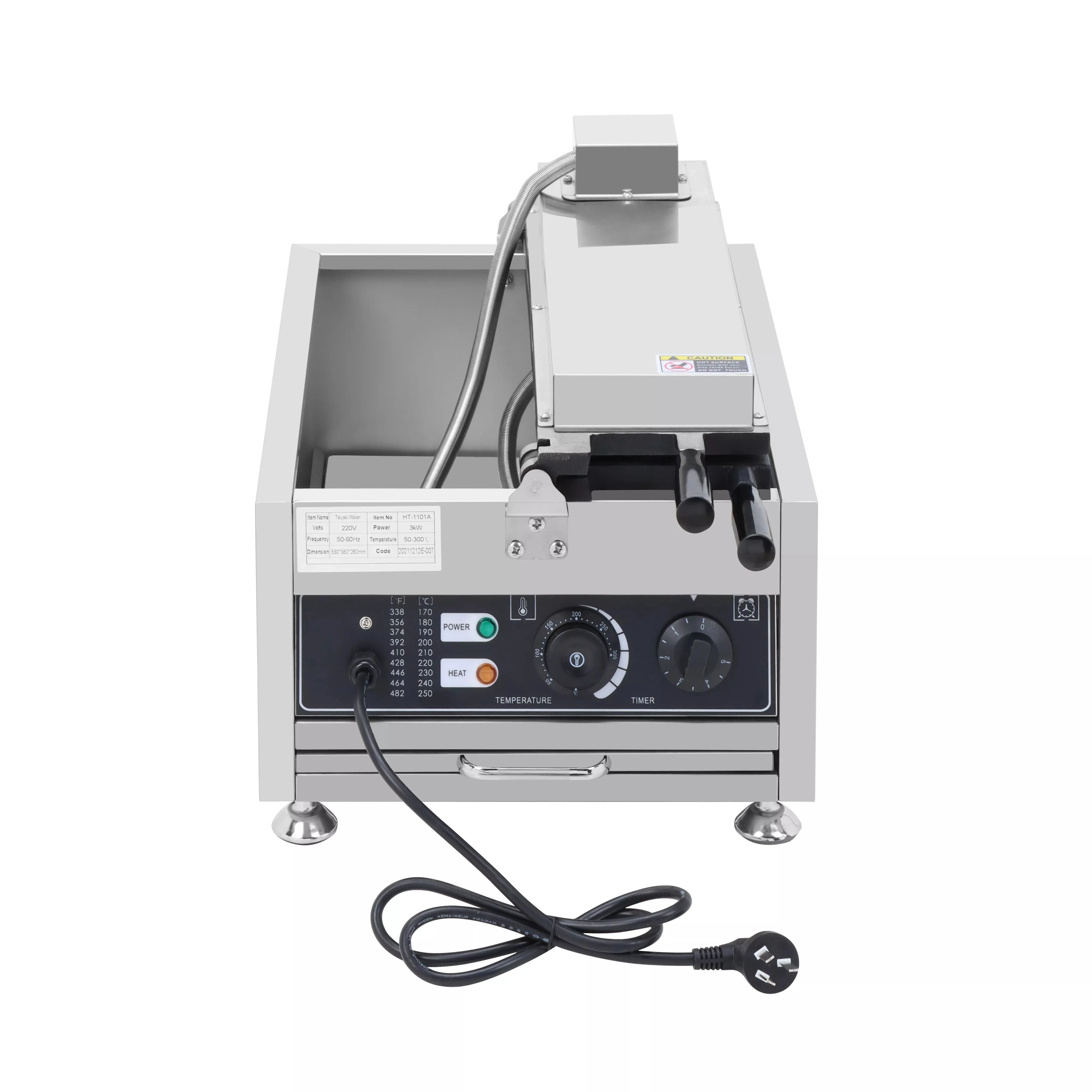 110v 220v 6pcs máquina de taiyaki quente japonês máquina de waffle peixe pequeno peixe máquina bolo lanches crocantes