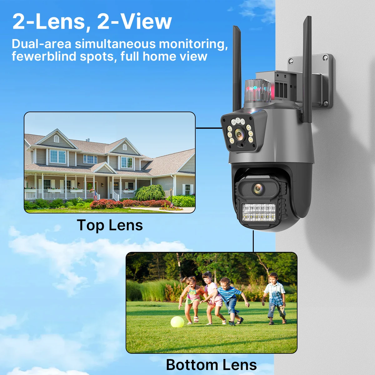 Kamera WiFi PTZ WONSDAR do uży – Outdoor Lighting No Electricity recenzja i cena