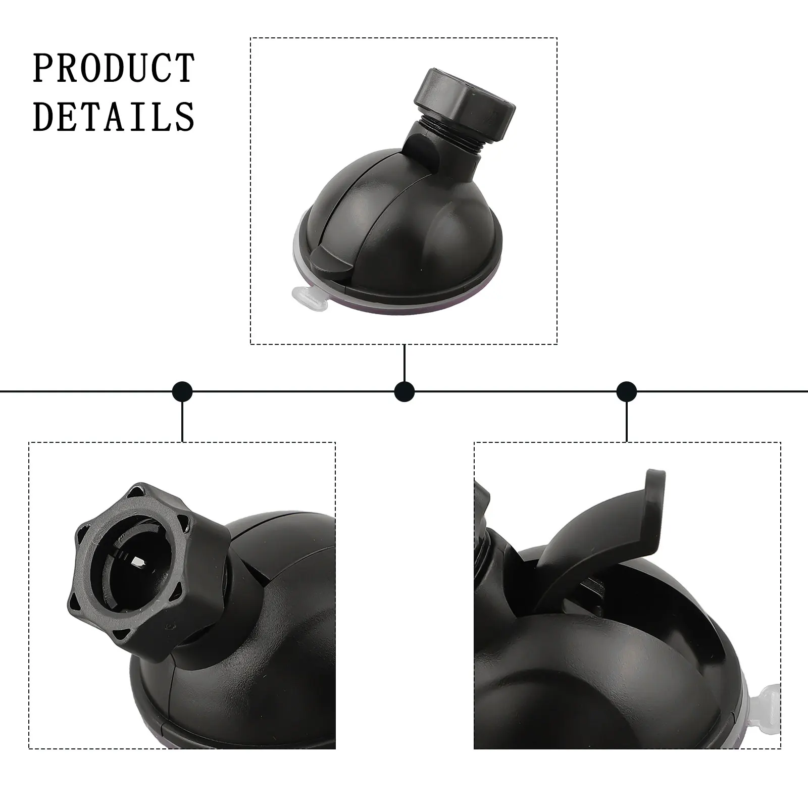 

Easy To Install Car Dashboard Car GPS Mount Smaller Ball Socket Bearing Weight 0.5 Kg High Universality Fitment