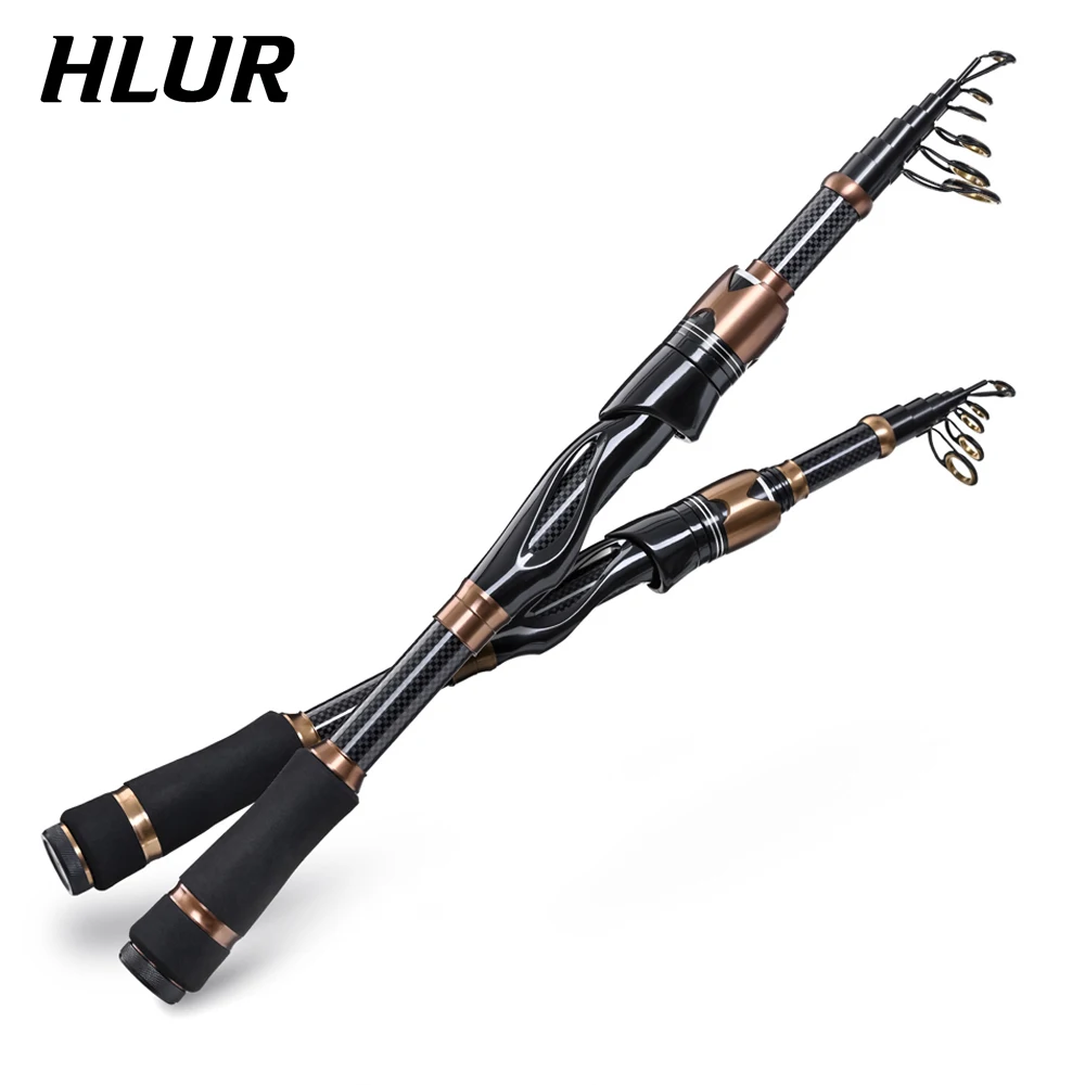 

Удочка HLUR из углеродного волокна, 1,8 м, 2,1 м, для морской и речной рыбалки, ультралегкое телескопическое спиннинговое кольцо, рыболовная удочка