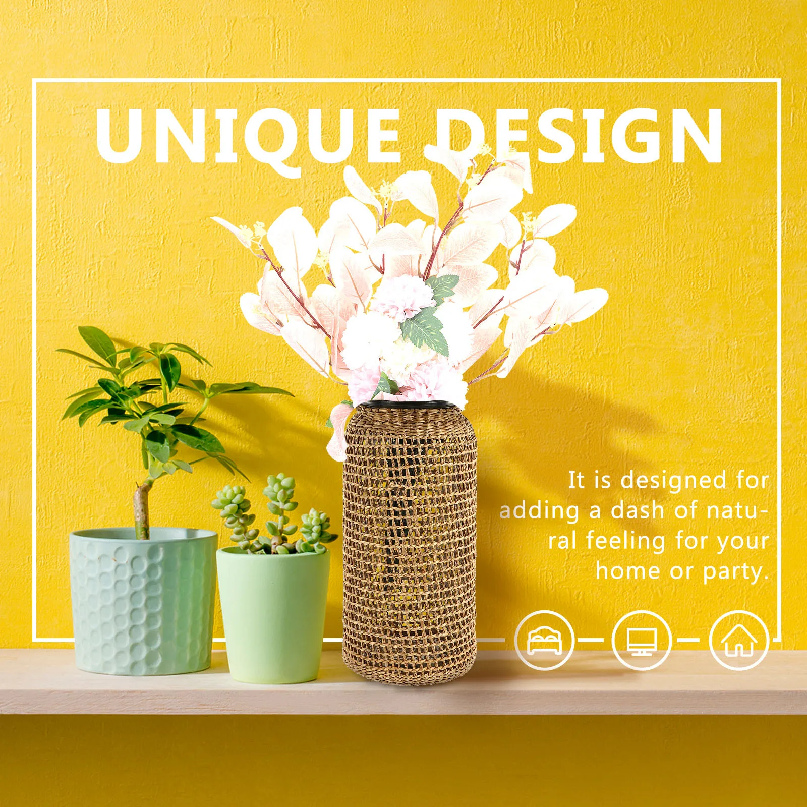 

Fake Eucalyptus Leaf Chrysanthemum Bouquet Artificial Flowers Lifelike Home Decoration Photography Prop Scene Layout Decor