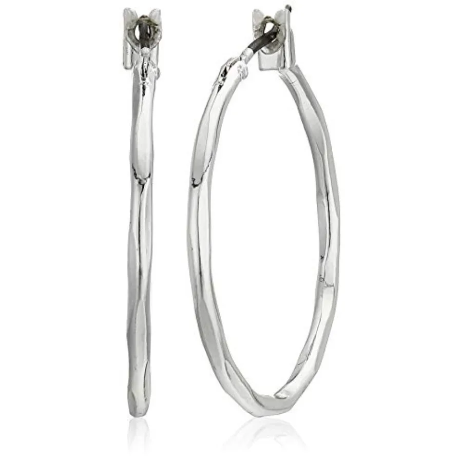

Women's Silver-Tone Clickit Hoop Earrings, 0