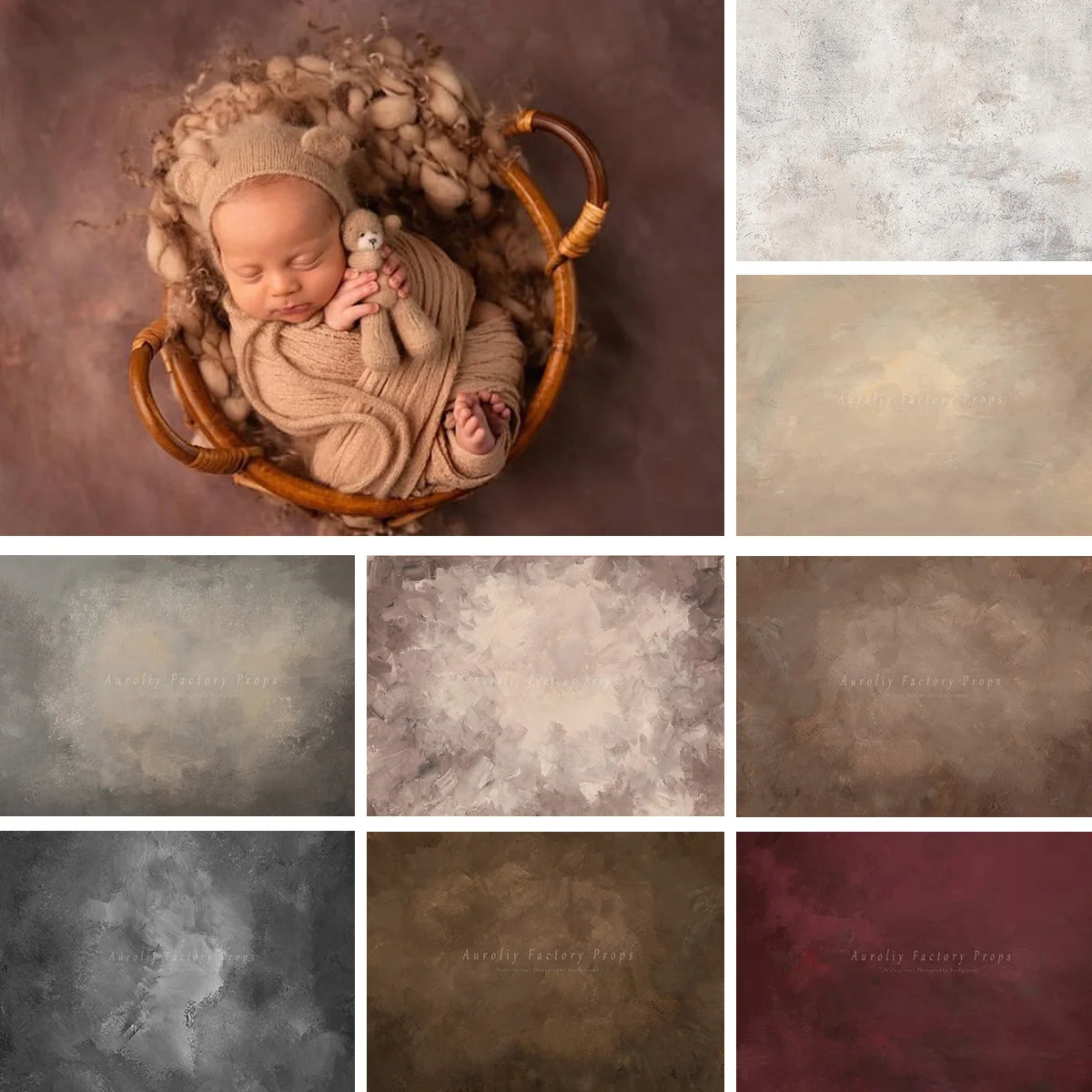 

Фон для портретной фотографии для беременных и детей с абстрактной текстурой, портрет для фотосессии новорожденных, реквизит для фотостудии