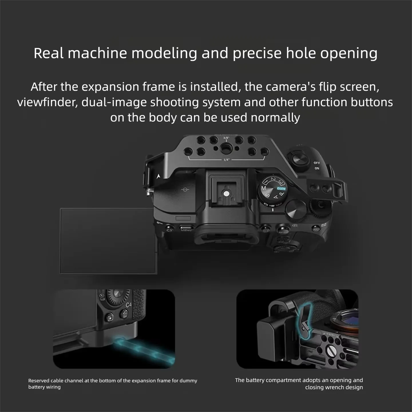 SmallRig Camera Cage for Sony  - Camera Cage Baseplate recension och pris