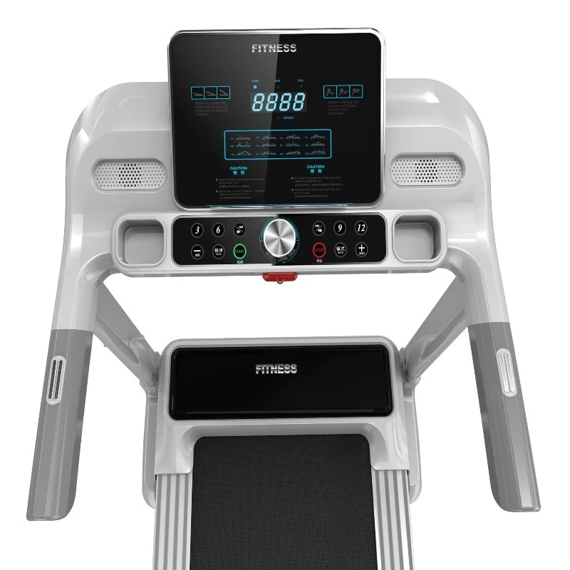 High Sports Electric Motorized Fitness Treadmill New DC Motor for Body Building Running Walking Manual LED for Gym Equipment