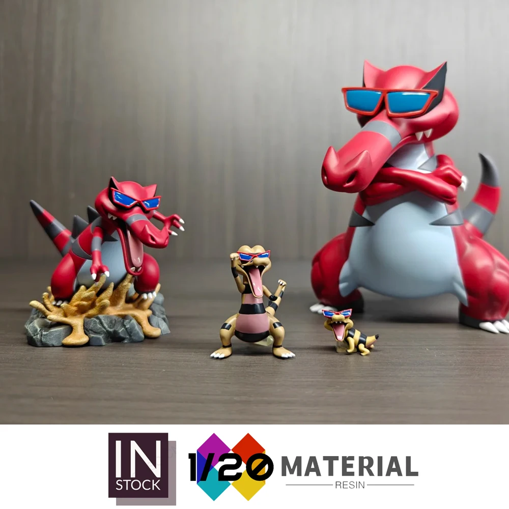 

[In Stock]1/20 Resin Scale World [HH] - Sandile & Krokorok & Krookodile [Split RE-MENT]