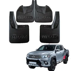 Błotniki samochodowe osłona przeciwbłotna do Toyota Hilux REVO 4WD 2015 2016 2018 2019 2020 2021 błotniki błotniki z klapkami akcesoria