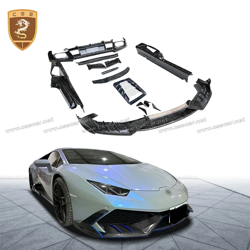 

Для Huracan LP610 MSY Стиль Кованый углеродное волокно Задний капот Крышка воздухозаборника Капот Боковая юбка Удлинитель крыла Spolier с основанием