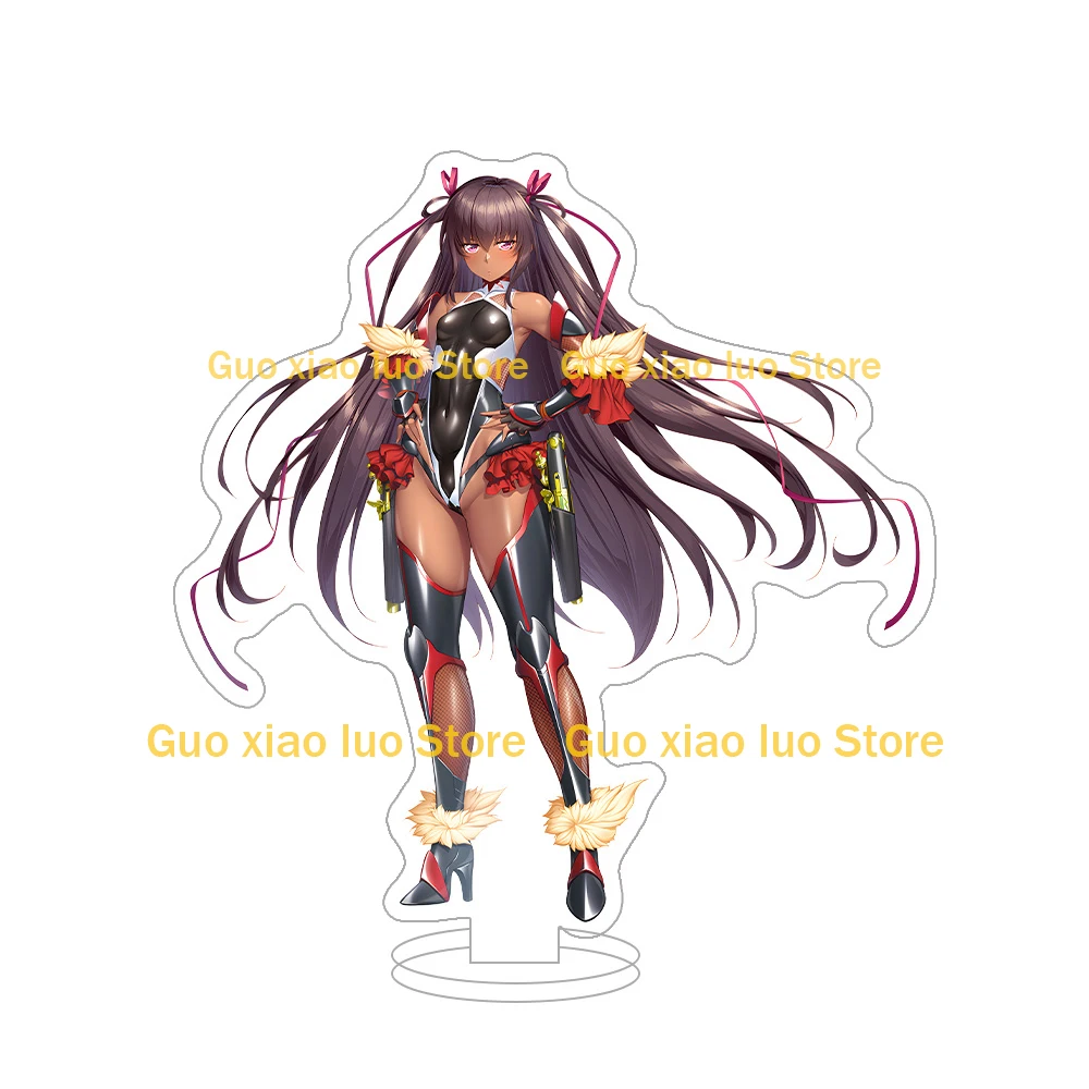 Taimanin Aishu Hebiko Lilinoe Kotonoha Koyomi Makishima Ayame Lina Hayami Kokone Yoribe Tsutome أنيمي الشكل الاكريليك حامل هدية