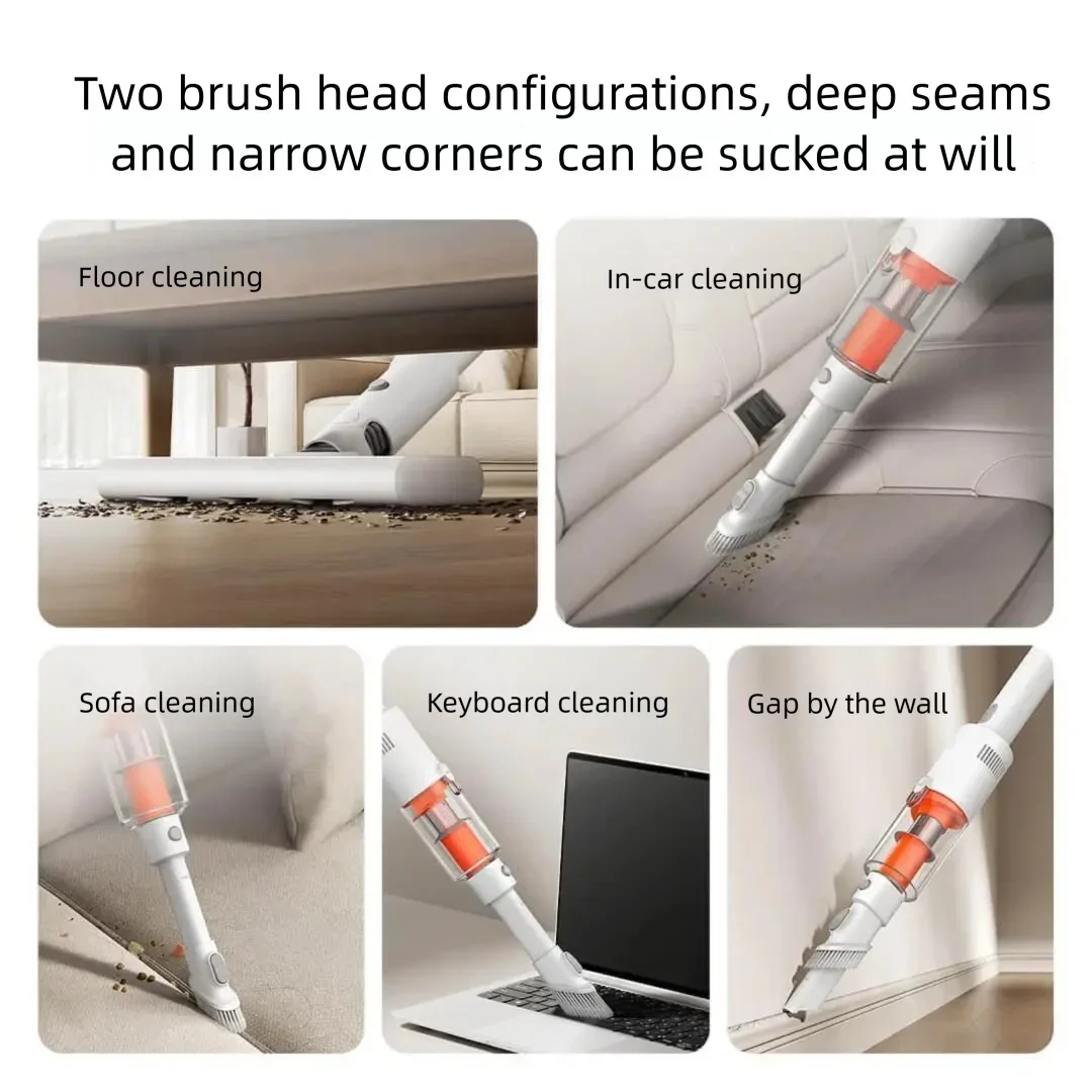 Xiaomi Mijia lightweight vacuum cleaner with 22000Pa maximum suction and 5-layer filtration system with a 40 minute battery life