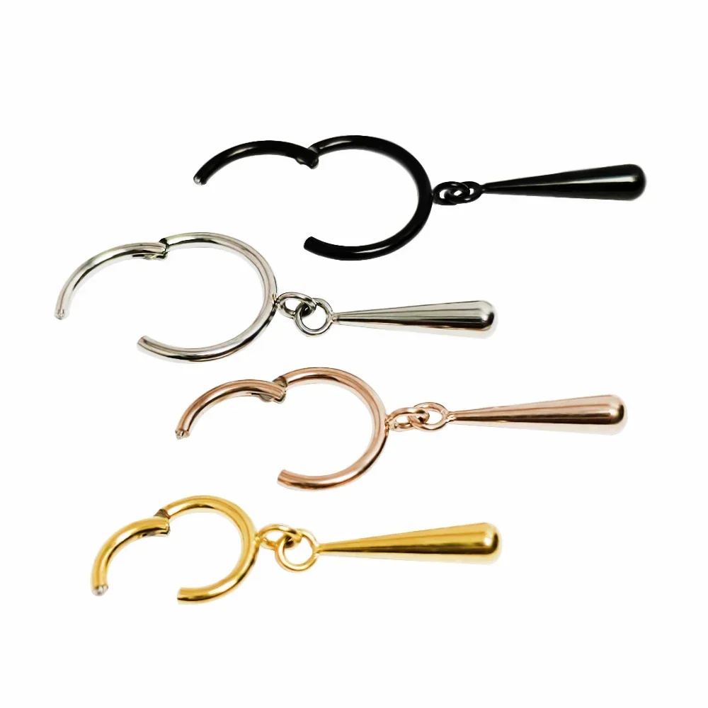 F136 Titanium Piercing Cartilage Nose Ring