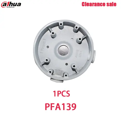Dahua PFA139 방수 정션 박스 CCTV HDCVI 반구형 카메라 브래킷은 다음에 적합합니다: HDW35441EM-S-S2 HDW5442TM-ASE