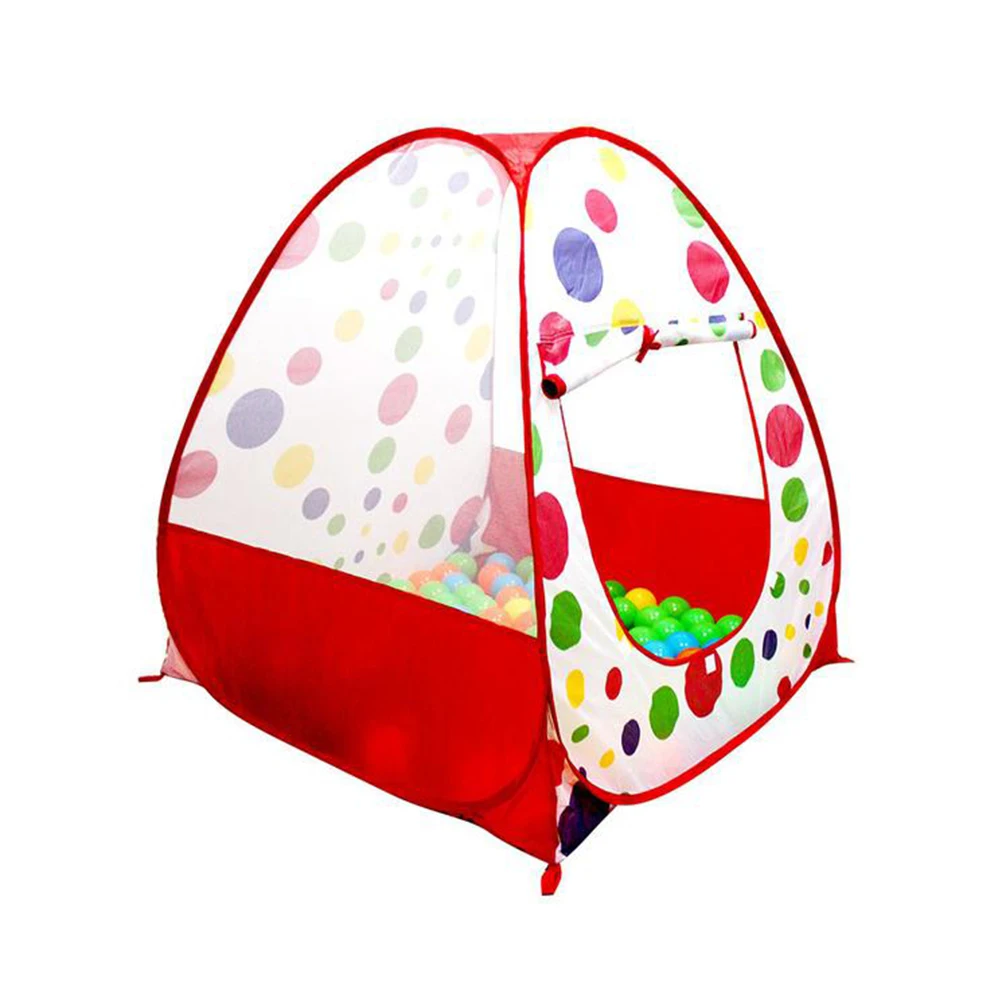 Game Tent Indoor and Outdoor Playhouse Ocean Ball Pool for Relaxation Kids' Castle Easy to Clean