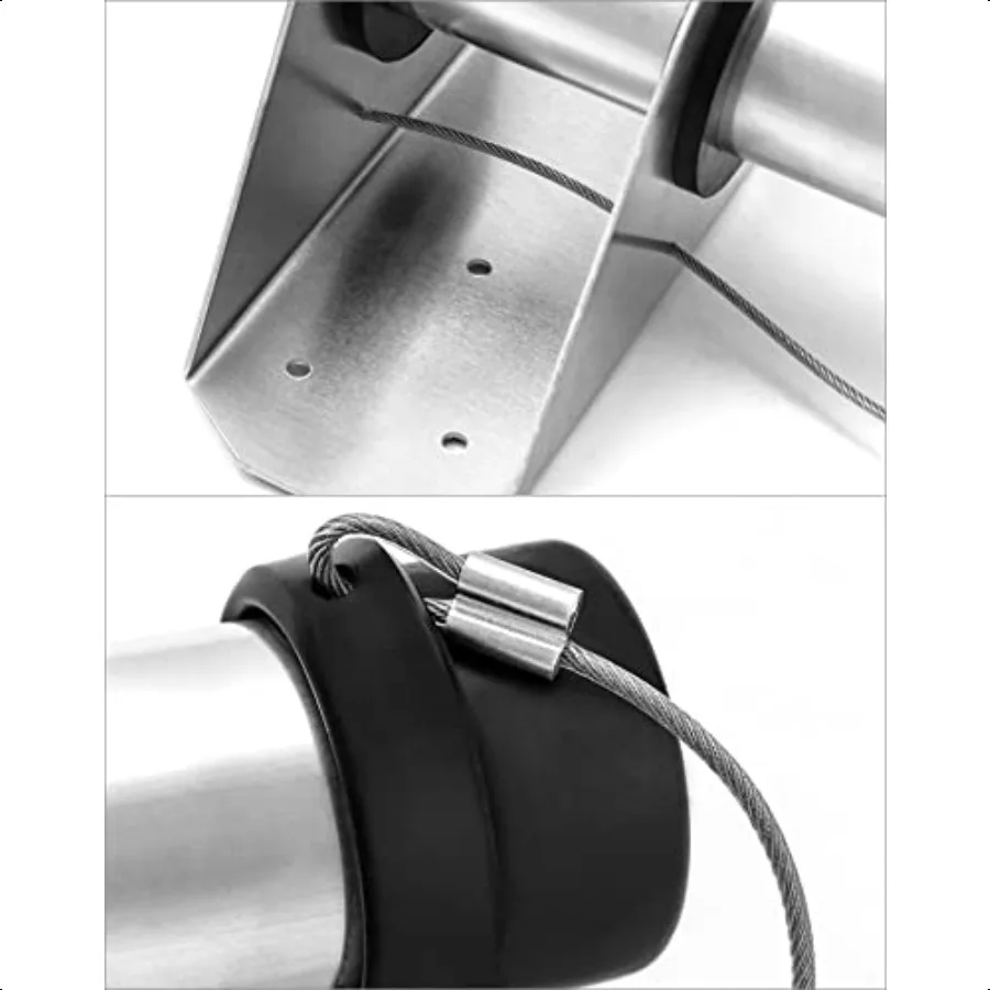 Aluminum Trailer Document Holder Registration Card Box Insurance 4 Pack Tube Style Document Holder 15 8 x 9 for Truck and Trail