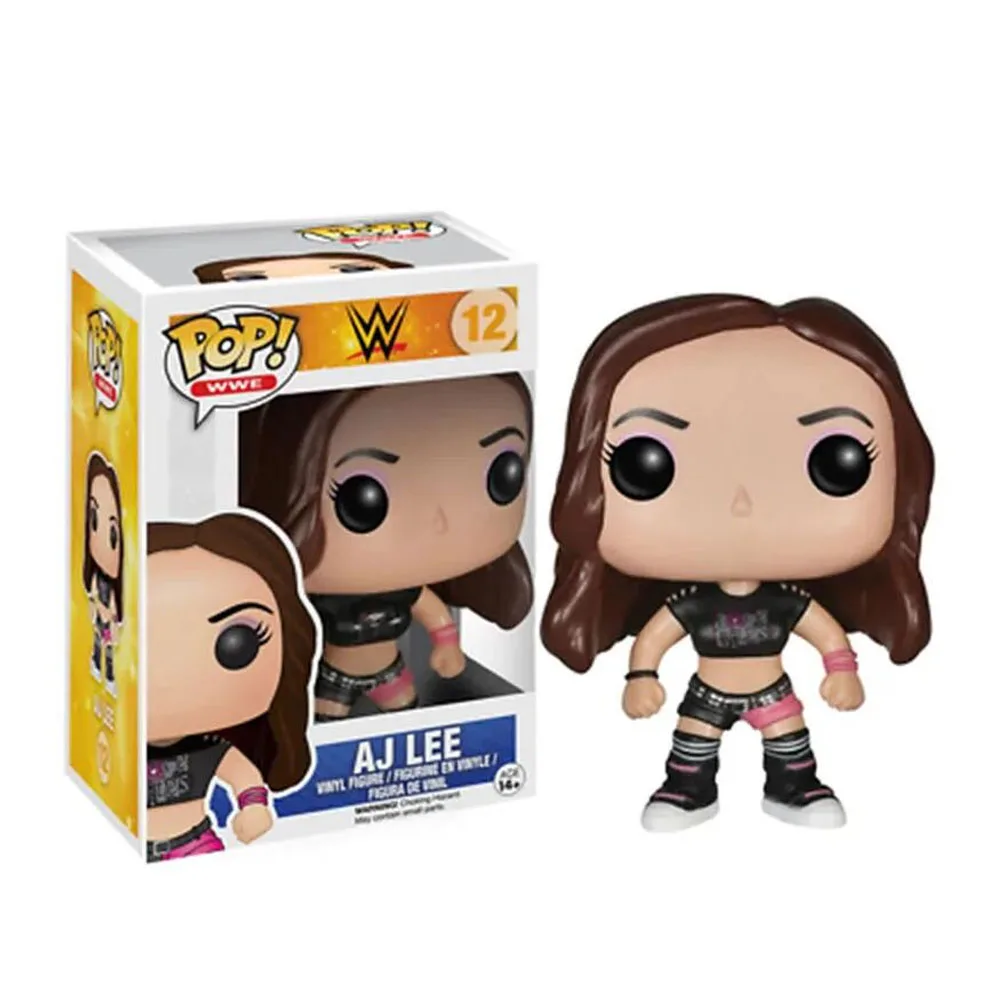 Funko Pop WWE Roman Reigns # 23 أندرتيكر # 08 # 69 جون سينا # 59 أج لي # 12 دمى من الفينيل على شكل شخصيات الحركة هدايا للأطفال #3