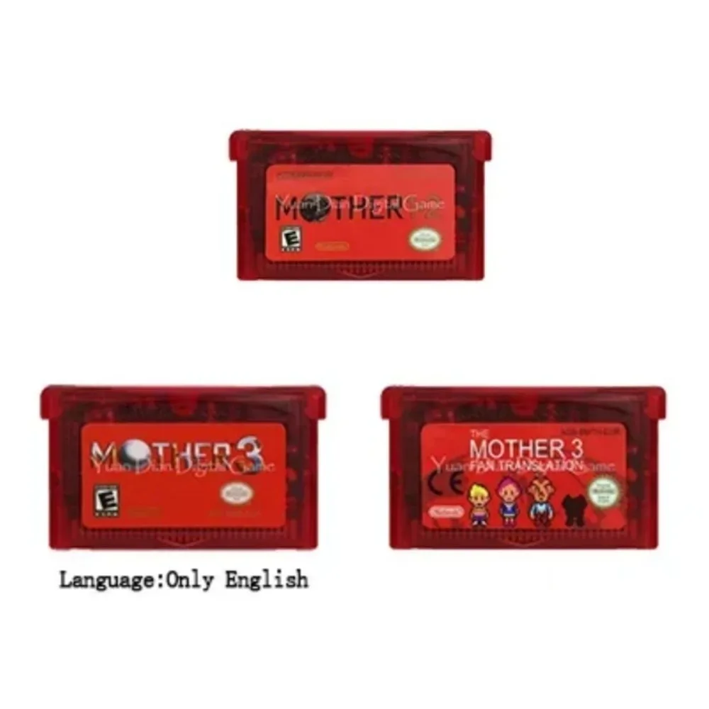 GBA Game Cartridge 32 Bit Video Game Console Card Mother Series Mother3 Mother1+2 USA/EUR for GBA/SP/DS