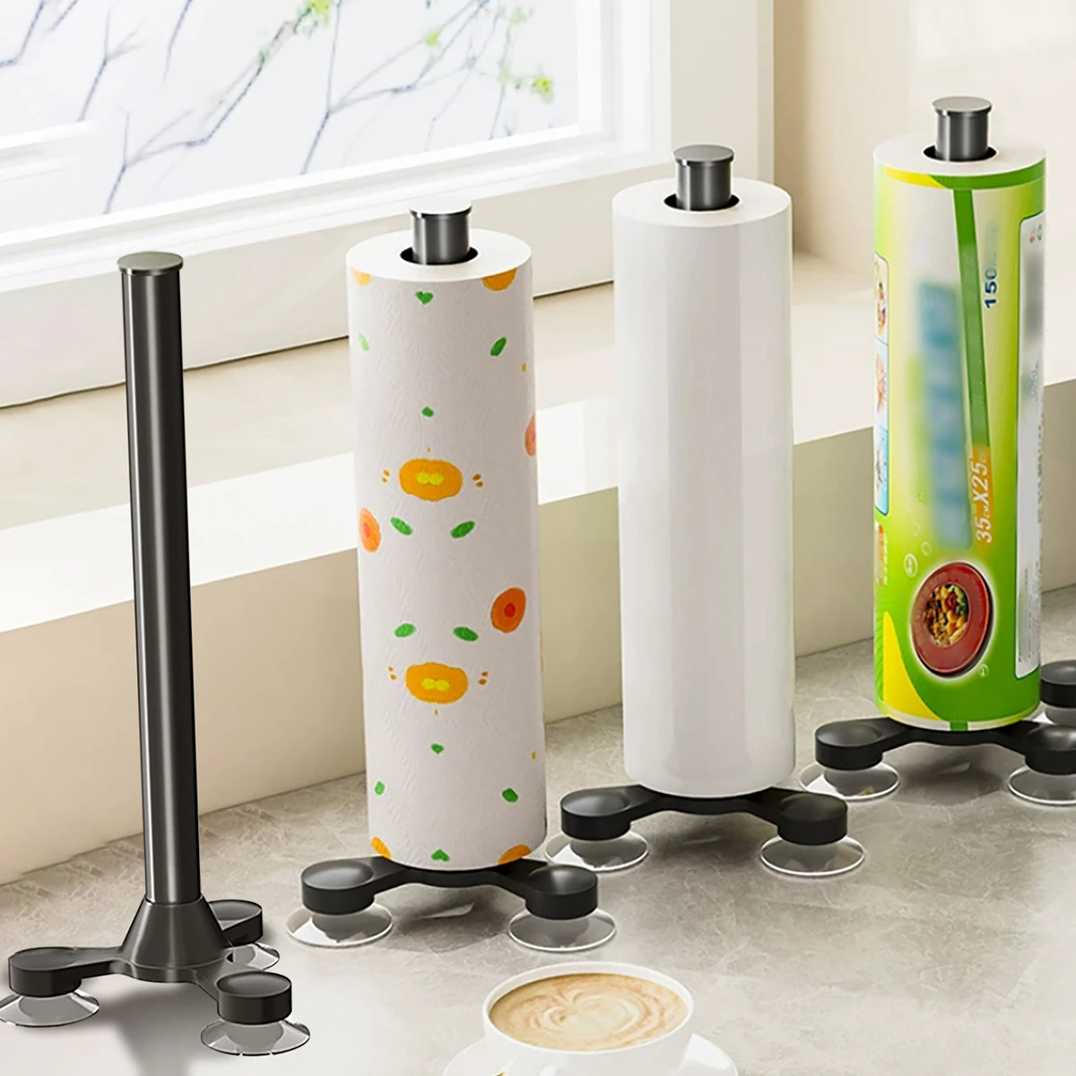 

Держатель для рулона бумаги Кухня, настенный держатель для бумажных полотенец на присоске, подставка для бумажных полотенец Ванная комната