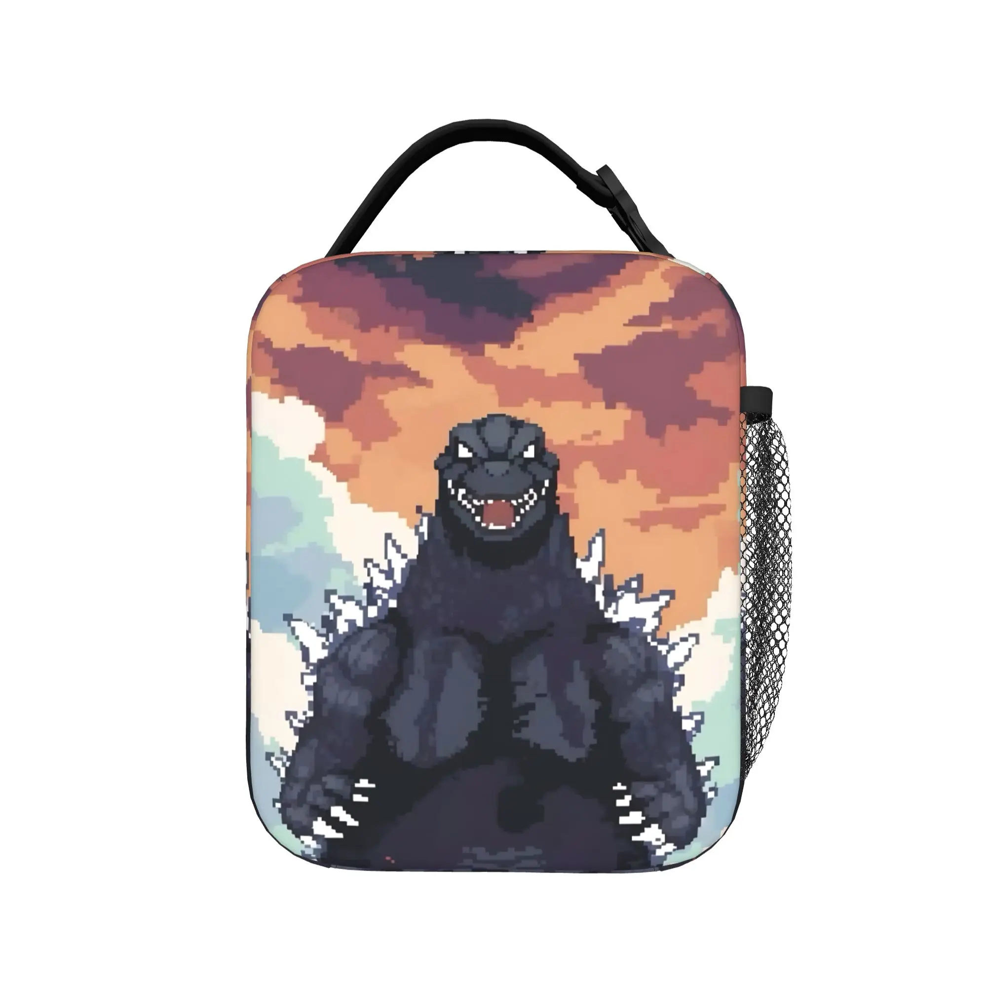 Monster G-Godzillas Thermal Insulated Lunch Bag for Office  Reusable Food Bag Cooler Thermal Lunch Boxes