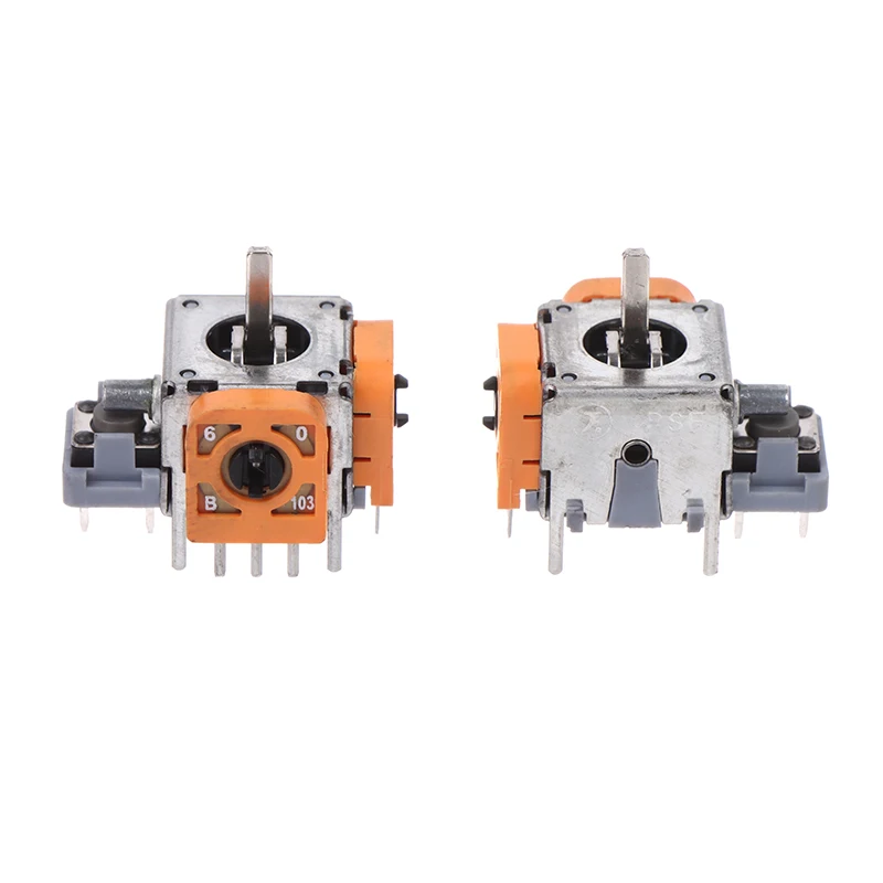 2pcs For Switch Pro Gamepad 3D Analog Joystick Rocker For PS3/PS4 Thumb Sticks Module Potentiometer Repair Parts Accessories