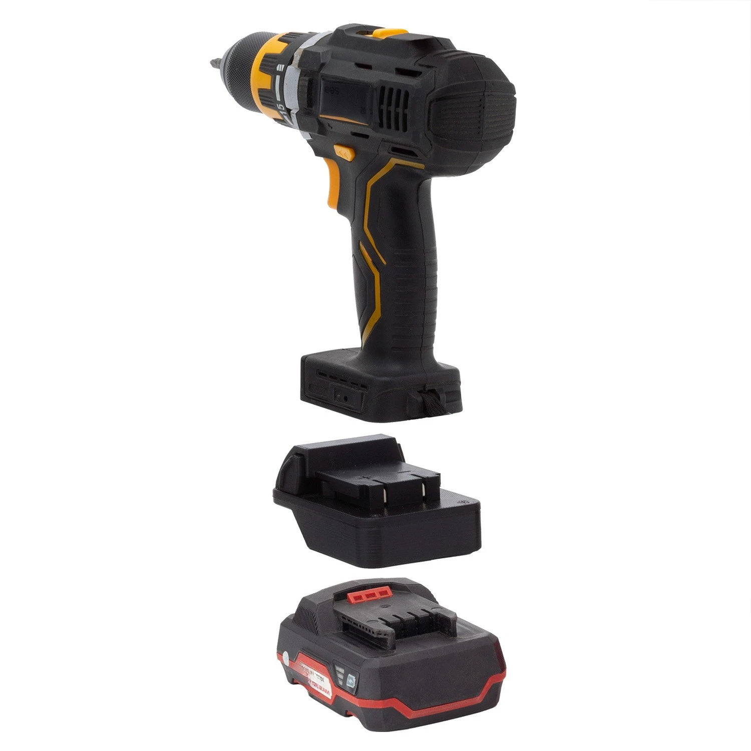 

Battery Adapter For Parkside x20v Series Conversion To Deko 18V Batteries Tool Connector(Not include tools and battery)