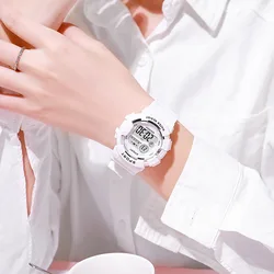 YIKAZE Kids Watches Fashion Luminous Waterproof Alarm Clock Watches Boys and Girls Student Smart Electronic Watch Gift
