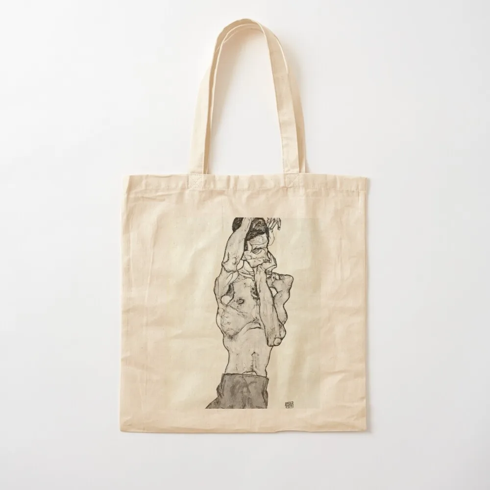 Egon Schiele - Zeichnungen II 1914 Tote Bag Gift bag shopping cart bags women bag Large bags for women Canvas Tote