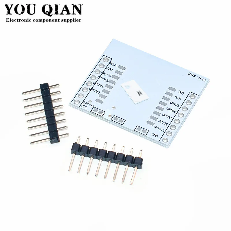 10pcs ESP8266 serial WIFI module adapter plate Applies to ESP-07, ESP-12E,ESP-12F Wireless Board for arduino