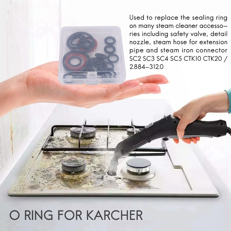 Suitable For Karcher SC2 SC3 SC4 SC5 CTK10 CTK20 K.Archer O-Ring Sealing Set O-Ring Sealing Ring 2.884-312.0