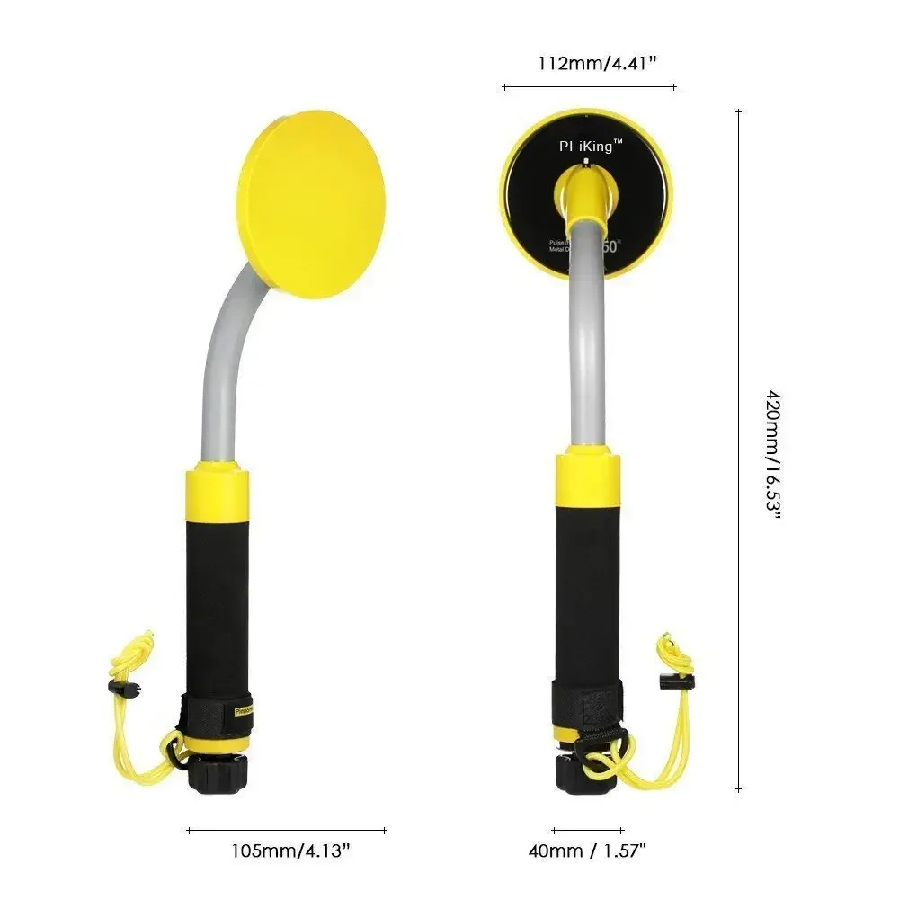 Hot Sale PI Iking-750 High Quality Fully Waterproof Metal Detector For Diving Treasure Hunting