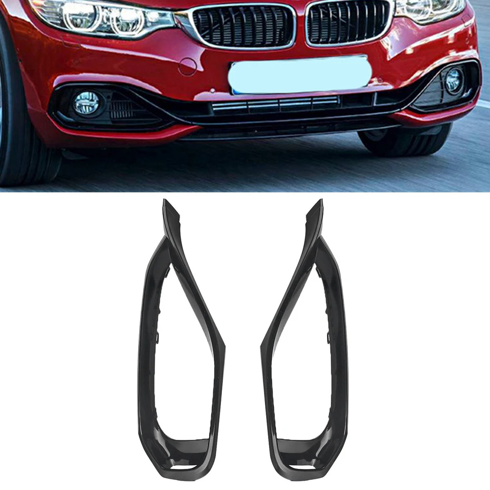 

1 Pc Fog Light Lamp Cover Grill Bezel Left/Right For BMW 428i xDrive F32 F33 2014 2015 2016 2017 51117294839 51117294840