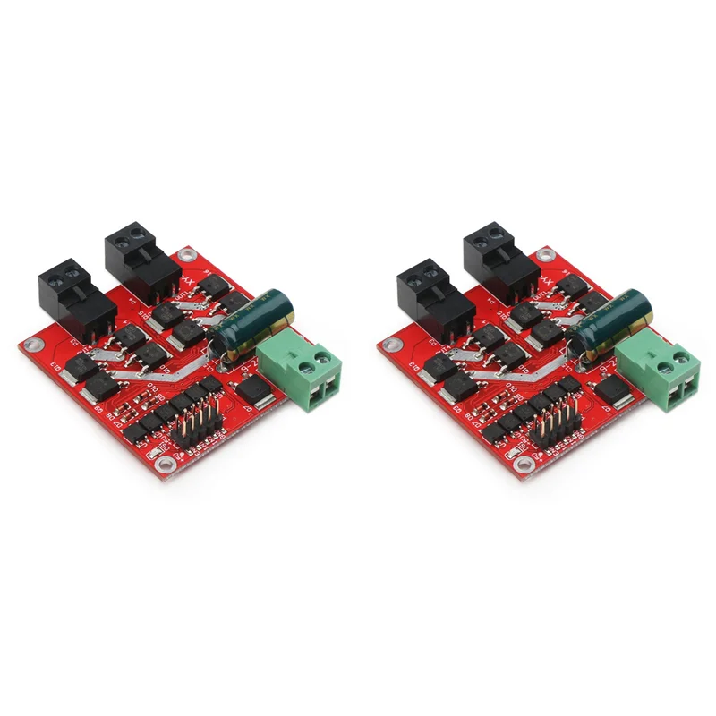 2X 7A 160W Модуль привода двигателя 12V 24V Двухканальный модуль драйвера двигателя постоянного тока H Bridge L298 Логический ШИМ-управление приводом-TCES