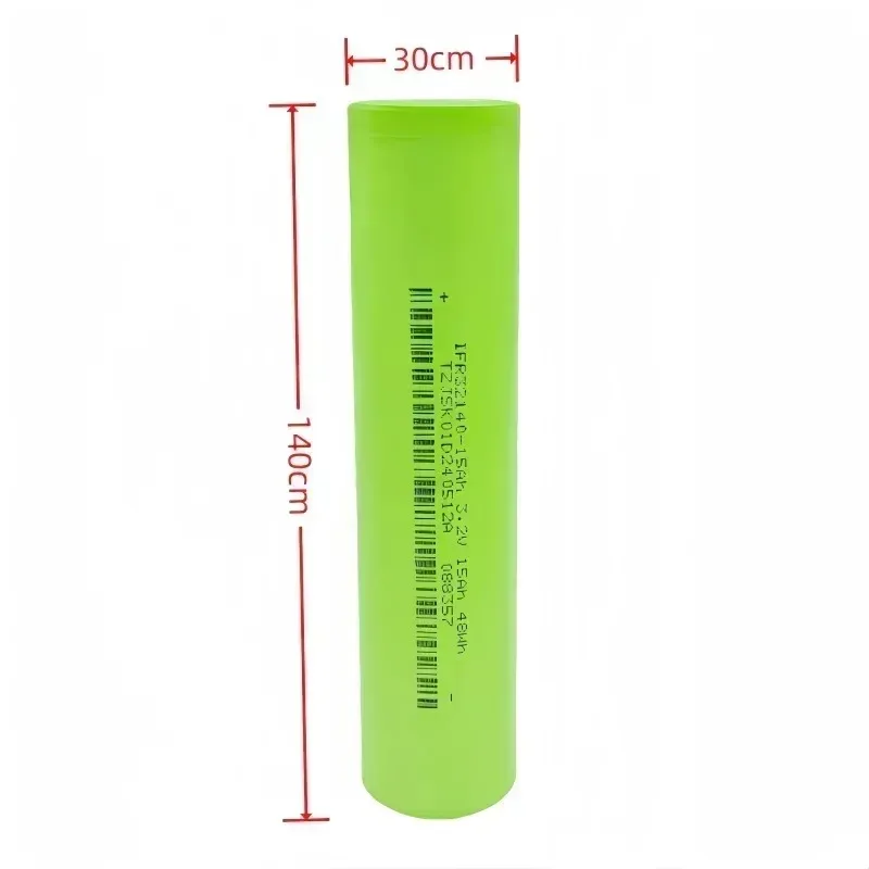 Heavy‑Duty 32140 3.2V 15000mAh LiFePO4 Rechargeable Battery Cells EV Ebike Home Storage E‑scooter Power Tool Battery Pack