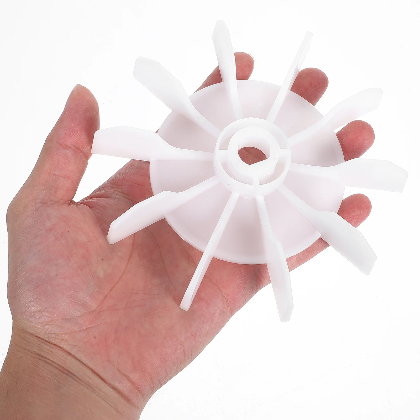 

2pcs Plastic Blades For Air Heat Dissipation Efficient Cooling Lightweight Water Resistant White Small Motor